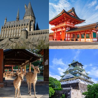 【吉航旅遊】精緻假期京阪奈良環球影城嵐山渡月橋清水寺伏見稻荷大社奈良鹿公園五日-亞洲、長榮航空