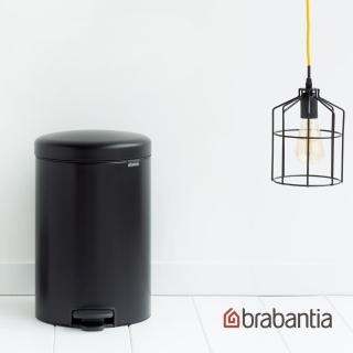 【Brabantia】NEWICON環保垃圾桶-尊爵黑-20L