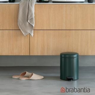【Brabantia】NEWICON環保垃圾桶-5L冷杉綠