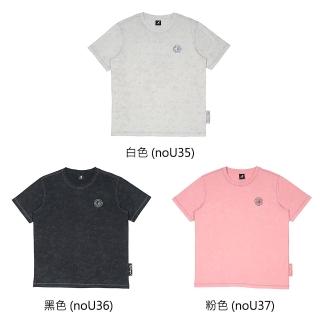 【KANGOL】KANGOL 短袖上衣 落肩夜光圖騰 100%棉 中性款 65251007
