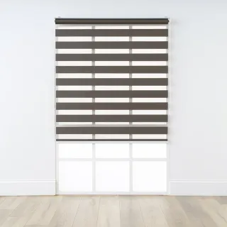 【特力屋】路森半透光調光簾 165x185cm 咖啡色