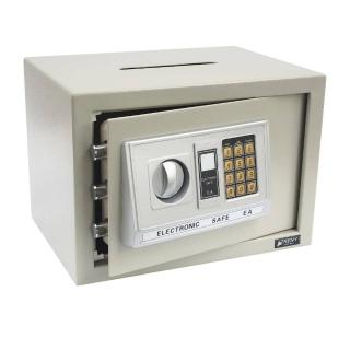 【TRENY】三鋼牙 電子式投入型保險箱 中