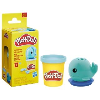 【PLAYDOH 培樂多】彩泥系列(迷你模具黏土組 Whale)