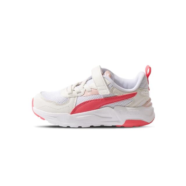 【PUMA】Trinity Lite AC+ PS 中童 米白粉紅色 童鞋 魔鬼氈 運動 慢跑鞋 39148016