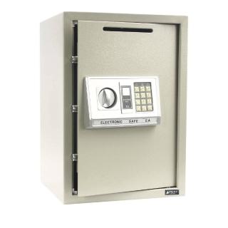 【TRENY】三鋼牙 電子式側投入型保險箱 大