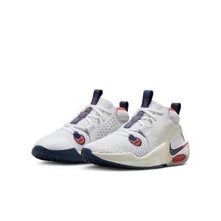 【NIKE 耐吉】籃球鞋 童鞋 中大童 運動鞋 包覆 緩震 AIR ZOOM CROSSOVER 2 SE GS 米藍橘 IB8885-191