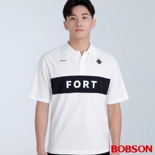 【BOBSON】男款寬版POLO上衣(74013-80)