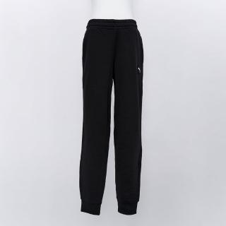 【PUMA】ESS Elevated 女款 黑色 歐規 縮口 運動 休閒 長褲 68501901