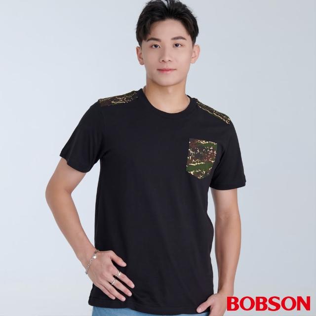 【BOBSON】男款迷彩配布上衣(74016-88)