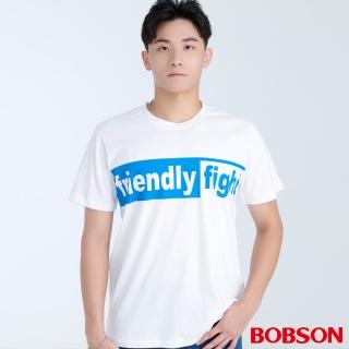 【BOBSON】男款印圖上衣(74017-80)