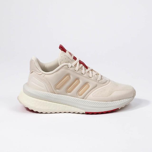 【adidas 愛迪達】Xplrphase 女 慢跑鞋 彈力 支撐 緩震 米 紅(IE3478)
