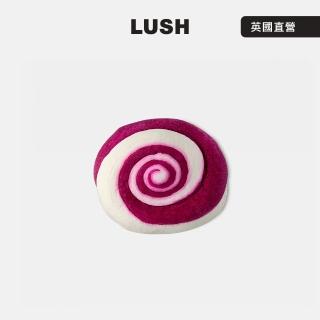 【LUSH 嵐舒】天鵝絨泡泡浴芭 100g(泡澡球/泡泡浴芭/果香/黑醋栗/香檸檬)