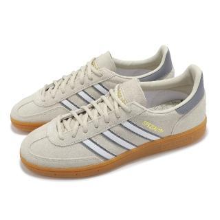 【adidas 愛迪達】休閒鞋 Handball Spezial 男鞋 米白 灰 麂皮 復古 德訓鞋(JH5441)
