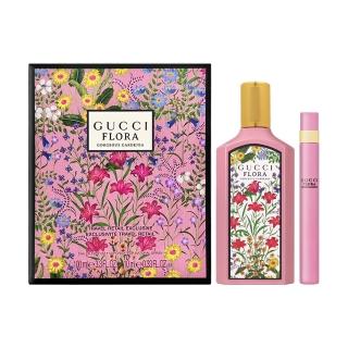 【GUCCI 古馳】幻夢梔子花女性淡香精禮盒 100ml+10ml(國際航空版)