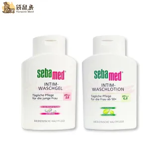 【SEBAMED 施巴】SEBAMED 私密處潔護露 200ml 洋甘菊/金縷梅 平輸版(私密處清潔 私密處保養 新舊包裝混出)