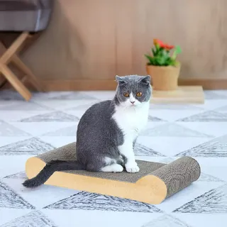 【喵仙兒】U型/骨形瓦楞紙貓抓板(貓抓板 瓦楞紙抓板 抓板替芯 貓抓床)