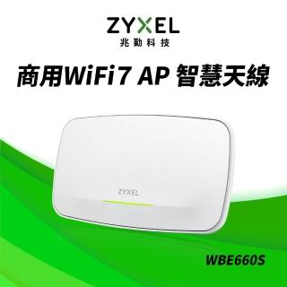 【ZyXEL 合勤】WBE660S 10G骨幹 BE22000 整合型 三頻 Wi-Fi7 無線基地臺 Nebula雲端管理 智慧型天線