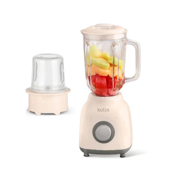 KOLIN 歌林 KJE-HC800 杯冰沙果汁機，15L 大容量設計，適閤家庭使用。採用多段式轉法設計，提升攪拌效率；分離式刀座結構方便清潔與更換。刀蓋配備食品級防漏圈，確保使用安全與衛生。冷熱雙用功能，可調理各式果汁、冰沙、奶昔等飲品，滿足不同飲食需求。提供完善的保固種類，讓您安心使用。