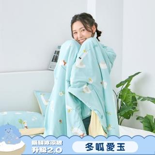 【格蕾寢飾】義大利La Belle 眠綿冰升級2.0 玻尿酸抗菌涼感涼被 150x195cm(多款任選 冰冰被 夏被 空調被)