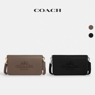 【COACH】蔻馳官方直營 TONI撞色經典Logo斜揹包-多色可選(CT778/CR254/CR255)