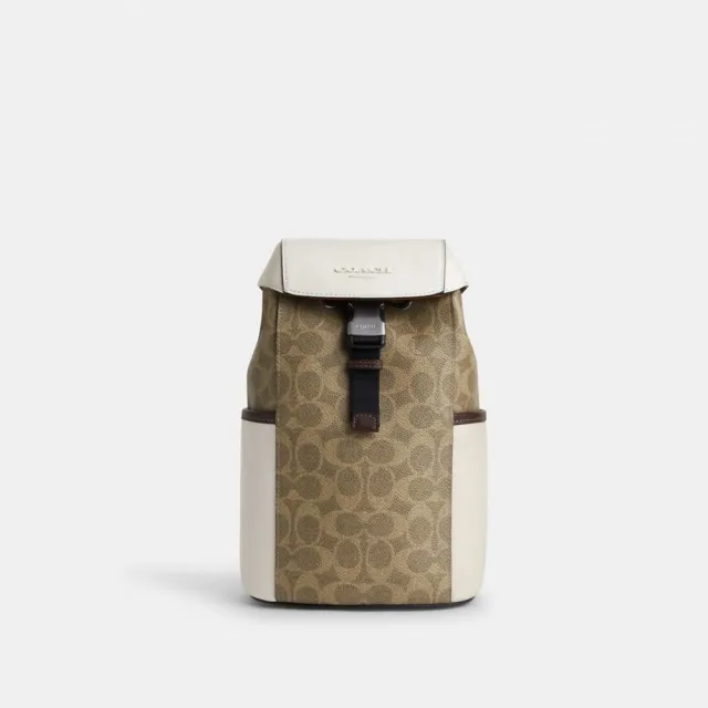 【COACH】蔻馳官方直營 VENTURER/HUDSON/RACER/Warner 男士斜背包 手提包 旅行袋 經典LOGO 老花(多款可選)