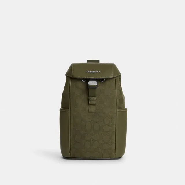 【COACH】蔻馳官方直營 VENTURER/HUDSON/RACER/Warner 男士斜背包 手提包 旅行袋 經典LOGO 老花(多款可選)