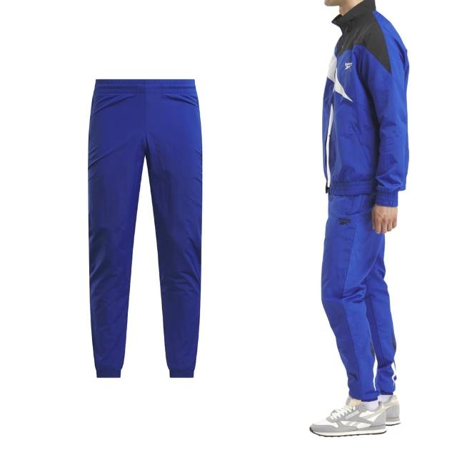 【REEBOK】Cl F Fr Trackpant 男款 藍色 修身 舒適 經典 運動 休閒 長褲 100206051