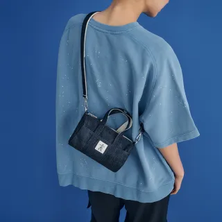 【PORTER INTERNATIONAL】自由丹寧NIMES手提包M(深藍)