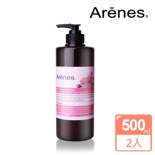 【Arenes 愛霓思】櫻花植萃潔淨洗髮露500ml(2入組)