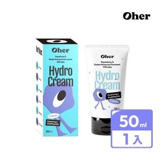 【Oher】保濕霜50ml(角鯊烷、無矽靈酒精香精 臺灣製保養品)
