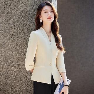 【BRIGA XXN25912】BRIGA XXN25912設計師法式新款氣質通勤設計感職業裝小西裝外套(XXN25912)