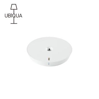【義大利UBIQUA】Torus Top USB充電式燈光圓盤-2色可選(觸控燈/USB燈具/護眼燈/可調光/閱讀燈/桌燈)