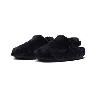 【NIKE 耐吉】W Calm Mule SE 女鞋 穆勒 涼鞋 黑 絨毛 涼拖鞋 涼鞋 休閒鞋 FZ3118-001