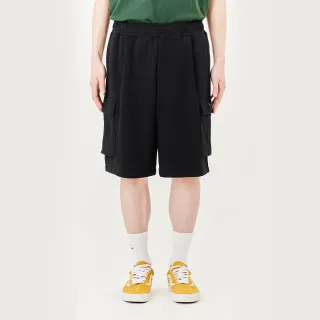 【Mark Gonzales官方旗艦】男女同款 BERMUDA 多口袋休閒短褲-黑色