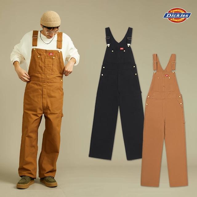 【Dickies】男女款經典83294多口袋吊帶褲(多款任選)