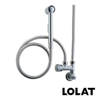 【LOLAT 羅力】多功能衛生沖洗器/馬桶/洗屁屁/鉻(A8300S)