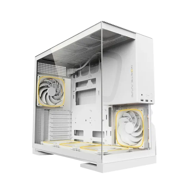 【華碩平台】R7八核RTX 5070 Win11{未來戰將W}水冷電競機(R7 9800X3D/B650/32G D5/1TB/WiFi6)