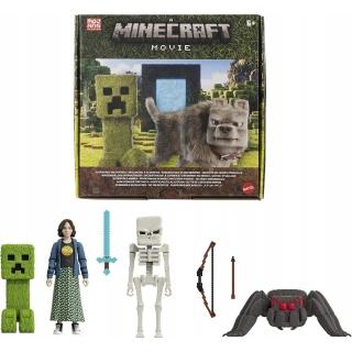 【MATTEL 美泰兒】Minecraft 電影角色模型 - 經典戰爭
