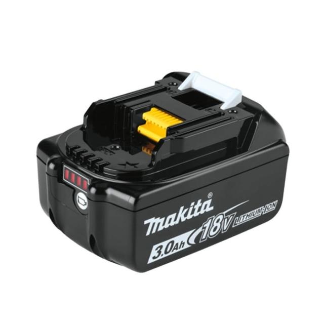 【MAKITA 牧田】18V 3.0Ah鋰電充電電池 BL1830B(BL1830B)