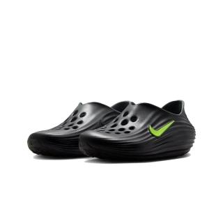 【NIKE 耐吉】Nike ReactX Rejuven8 Black Cool Grey Volt 黑綠 GS 防水 涼鞋 休閒鞋 大童 IF1746-003