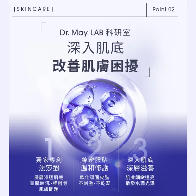 【Dr. May 美博士】專業精華面膜4入/盒(VC激光亮白/B3淨膚淨痘/B5保濕補水)