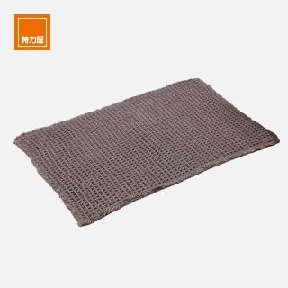 【特力屋】Home Zone 華夫格吸水地墊 60x40cm 可可