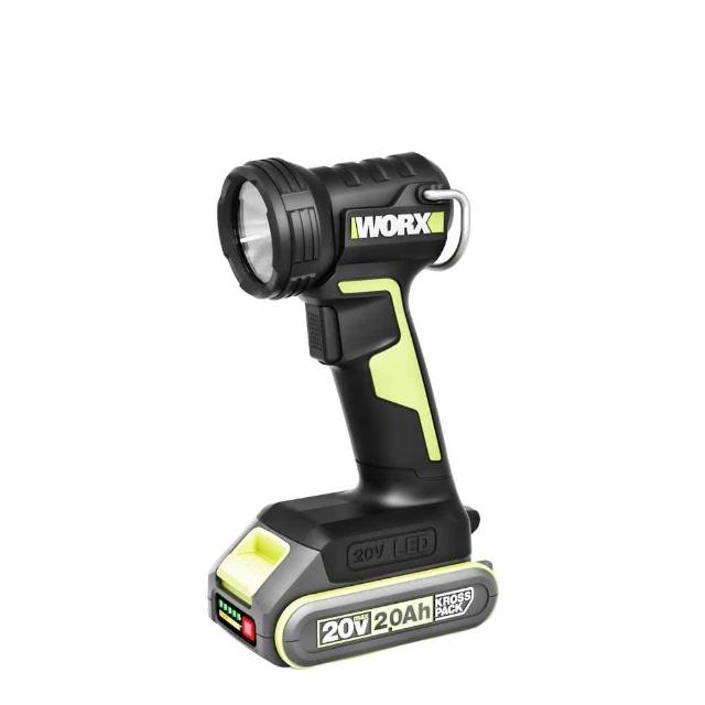 【WORX 威克士】20V 鋰電手電筒 空機(WU027.9)