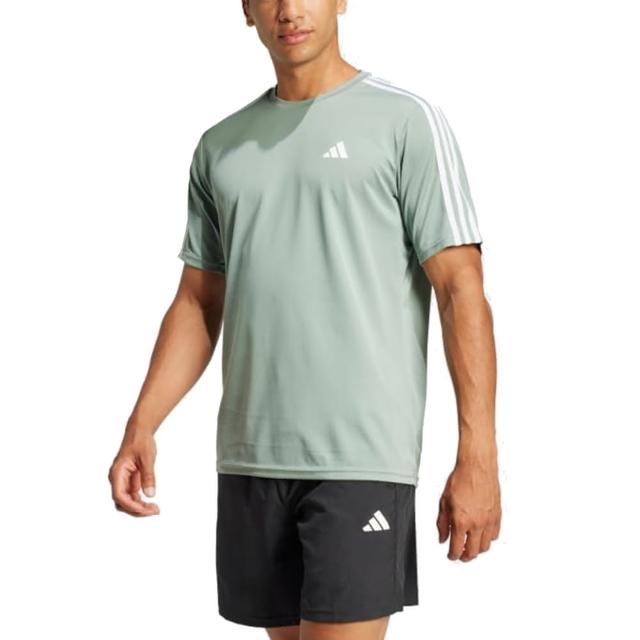 【adidas 愛迪達】短袖上衣 TR-ES BASE 3S T 男 - JC5397