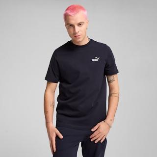 【PUMA】短袖上衣 男 歐規 ESS TAPE 黑 68467416