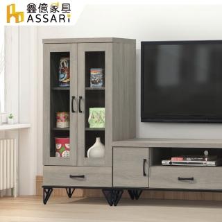 【ASSARI】蘇菲亞2尺大收納櫃(寬60x深39x高125cm)