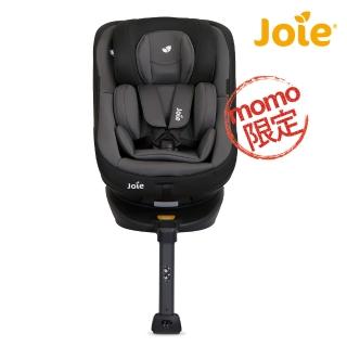 【Joie官方旗艦】spin360 isofix 0-4歲全方位安全座椅/旋轉汽座(黑色/momo獨家款)