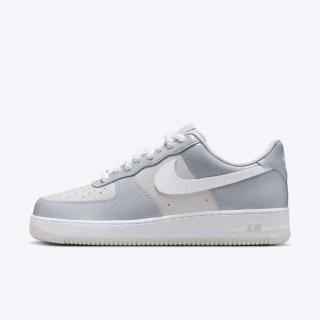 【NIKE 耐吉】Air Force 1 07 Lv8 男 運動休閒鞋 經典 AF1 漆皮 灰白(HV9405-001)