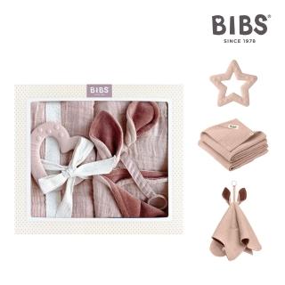 【BIBS】織夢三件禮盒組(固齒器+有機棉/袋鼠安撫巾)