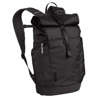 【CAMELBAK】Pivot 20L 輕量捲口式日用背包.登山健行攻頂背包/可容水袋(CB2905001100 質感黑)